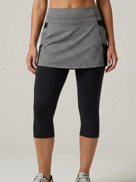Athleta Dresses & Skirts - Athleta "Be Free" 2-in-1 Skirted Capri Legging